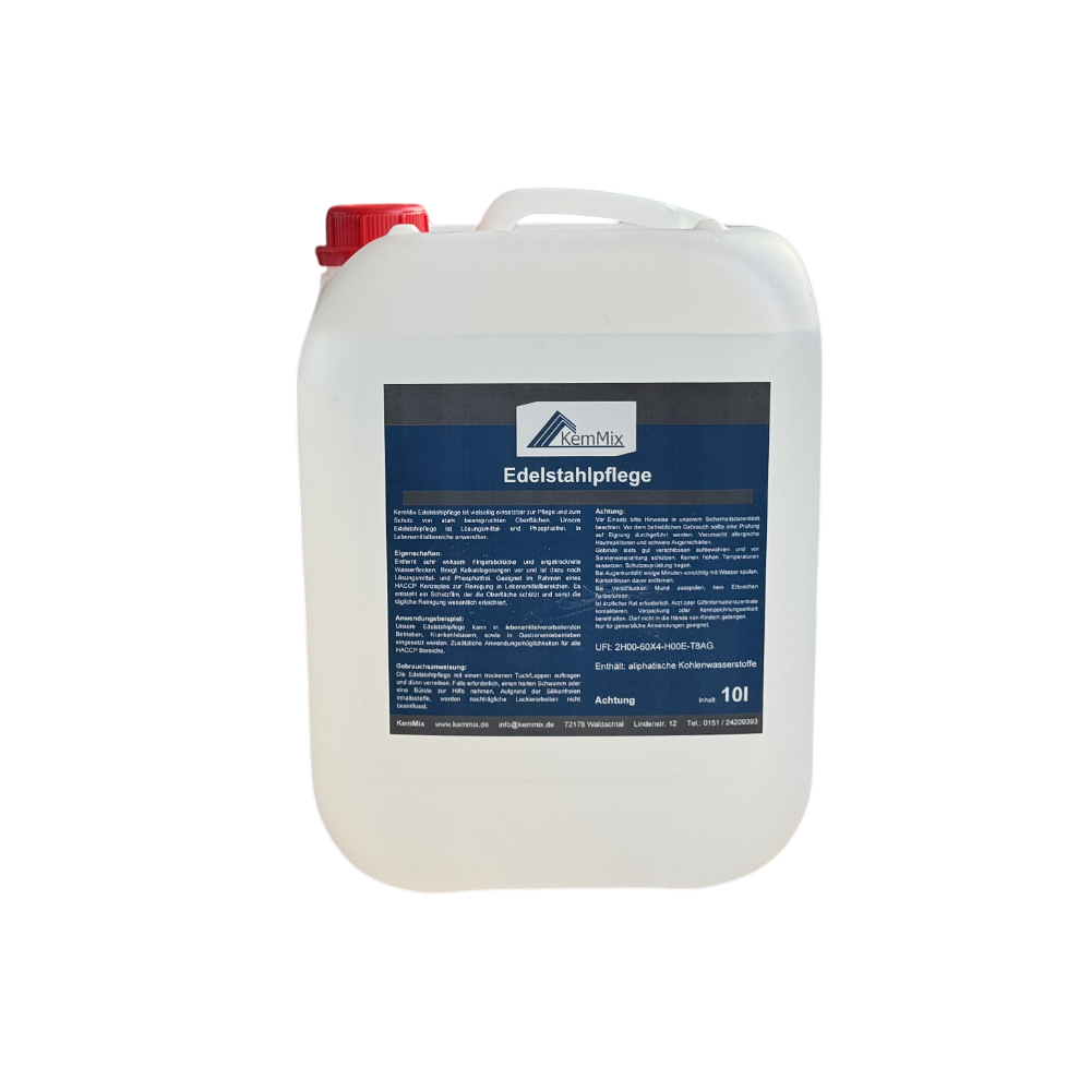 Edelstahlpflege